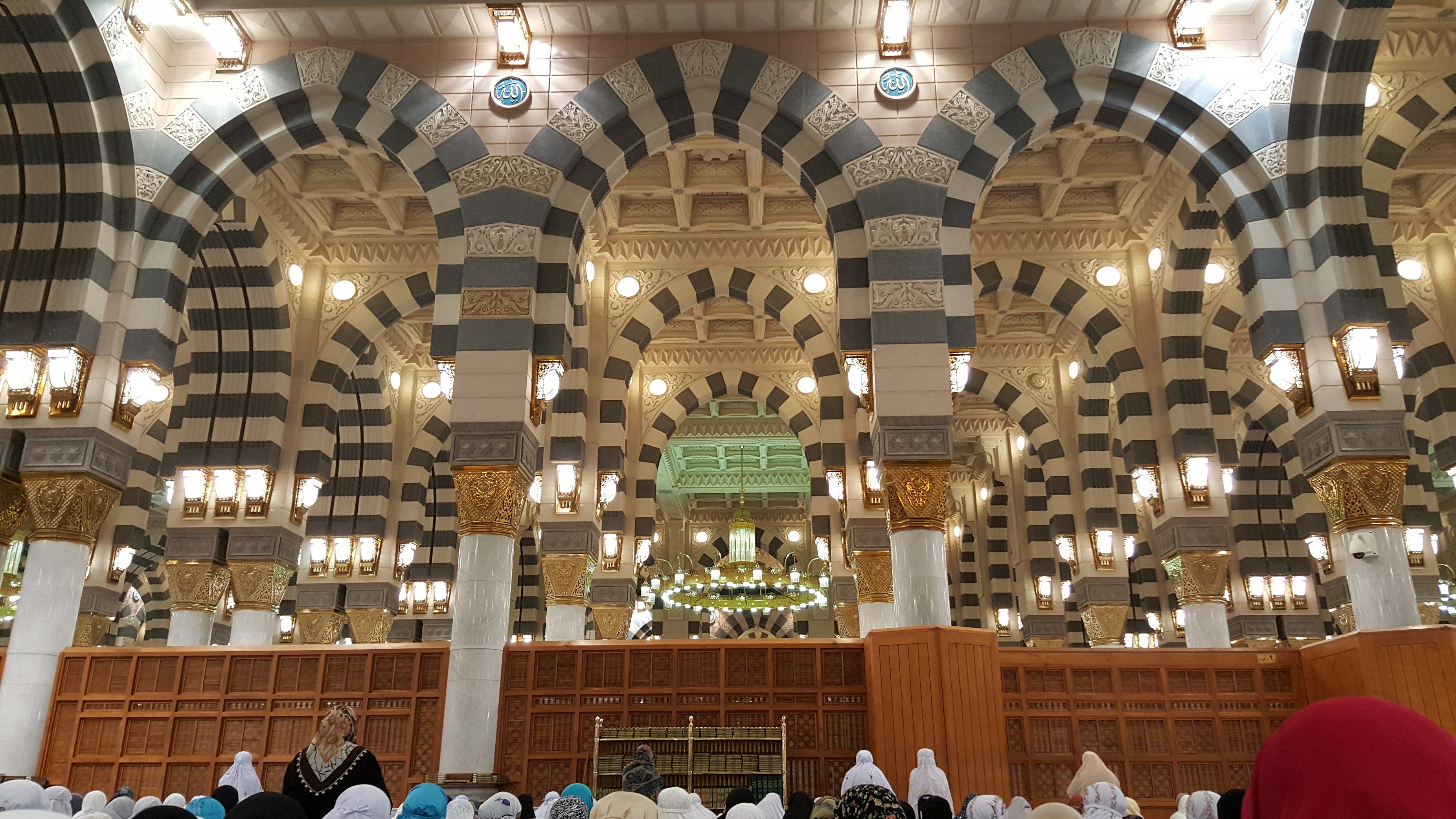 Masjid Nabawi Photography Travel Interior
