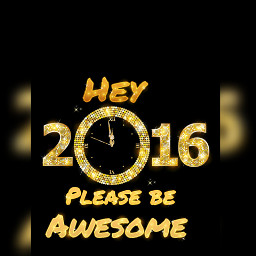 newyear 2016 welcome picsart newhope