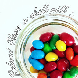 chillpill candies sweets colorful
