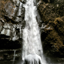 freetoedit photography people travel waterfall